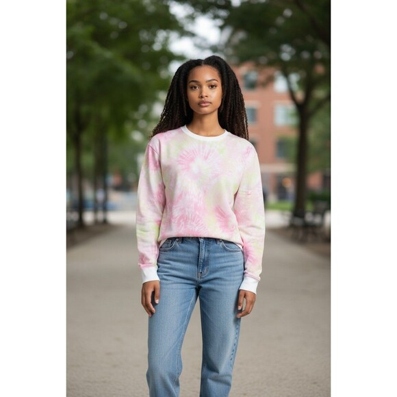 NoBo Junior's Size 11-13 Multicolor Super Soft Fleece Top Sweatshirt - Picture 1 of 5